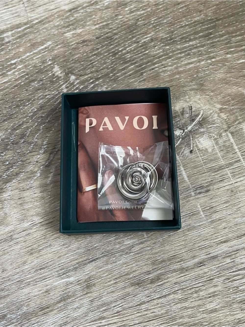 PAVOI Silver Spiral Rose Statement earrings Jewelry Piece